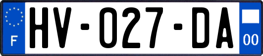 HV-027-DA