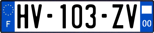 HV-103-ZV