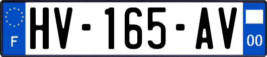 HV-165-AV