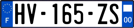 HV-165-ZS