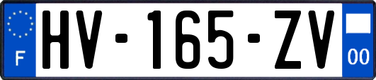 HV-165-ZV