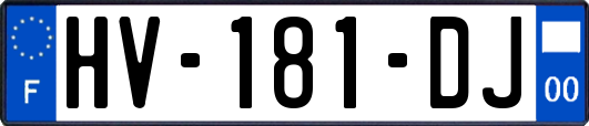 HV-181-DJ