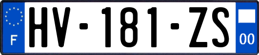HV-181-ZS