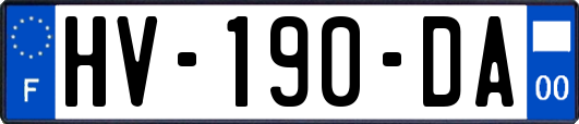 HV-190-DA
