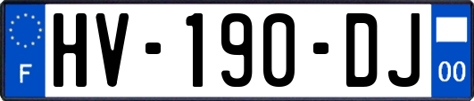 HV-190-DJ