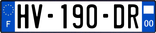 HV-190-DR