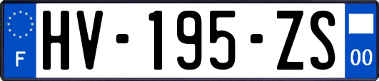 HV-195-ZS
