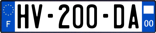 HV-200-DA