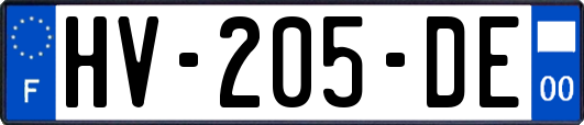 HV-205-DE