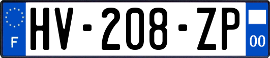 HV-208-ZP