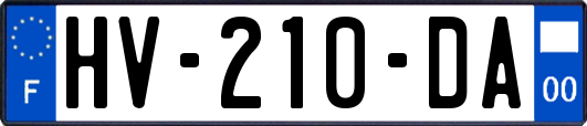 HV-210-DA