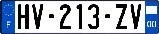 HV-213-ZV