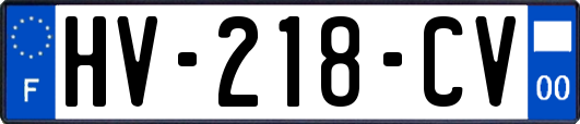 HV-218-CV