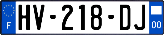 HV-218-DJ