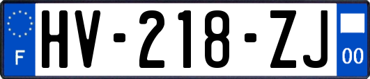 HV-218-ZJ