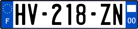 HV-218-ZN