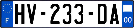 HV-233-DA