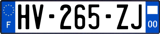 HV-265-ZJ