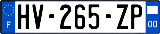 HV-265-ZP