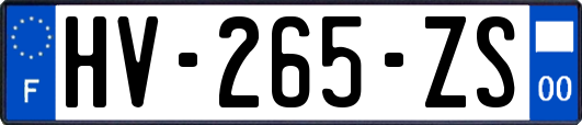 HV-265-ZS