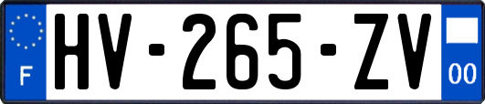 HV-265-ZV