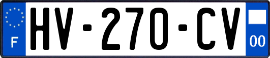 HV-270-CV