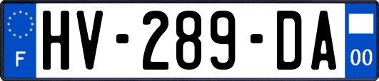 HV-289-DA