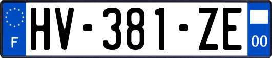 HV-381-ZE