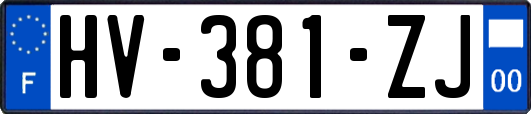 HV-381-ZJ