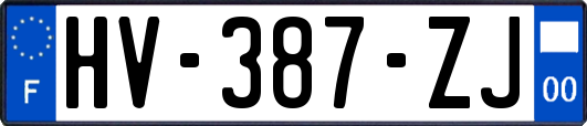 HV-387-ZJ