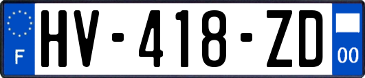 HV-418-ZD