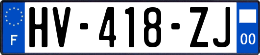 HV-418-ZJ