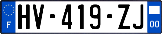 HV-419-ZJ