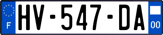 HV-547-DA