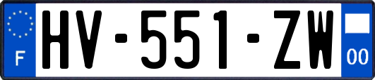 HV-551-ZW