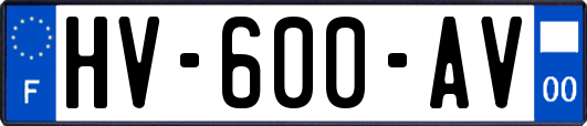 HV-600-AV