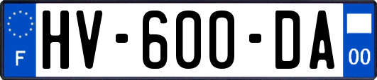 HV-600-DA