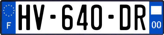 HV-640-DR