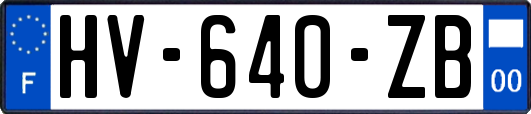 HV-640-ZB