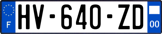 HV-640-ZD