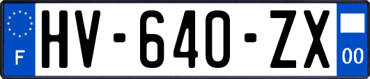 HV-640-ZX