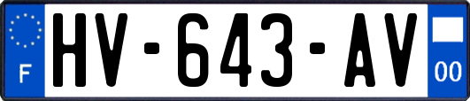 HV-643-AV