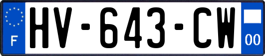 HV-643-CW