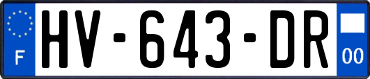 HV-643-DR