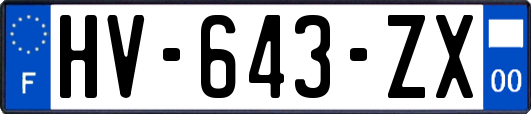 HV-643-ZX