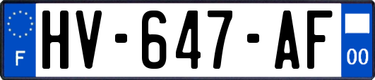 HV-647-AF