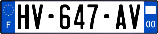 HV-647-AV