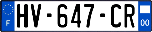 HV-647-CR