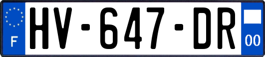HV-647-DR