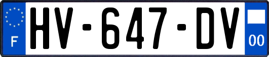 HV-647-DV